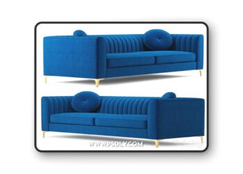 Isabelle Velvet Sofa Meridian Furniture