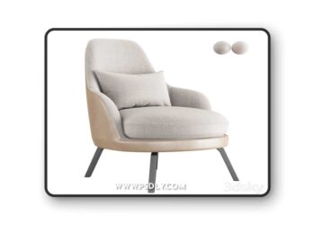 Le Comfort Air armchair 3D Model