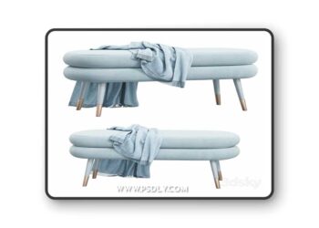 Marshmallow Double Stool