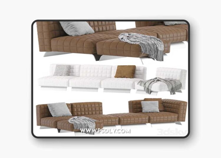 Minotti TWIGGY Modular Sofa 04