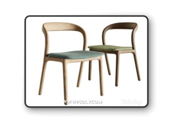 Neva Light Chair 3D Model