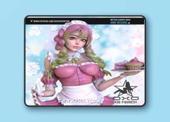 OXO3D – Mitsuri Kanroji Maid – 3D Print Model