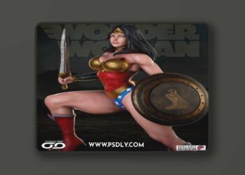 Shadaloo Studios – Wander Woman – 3D Print Model
