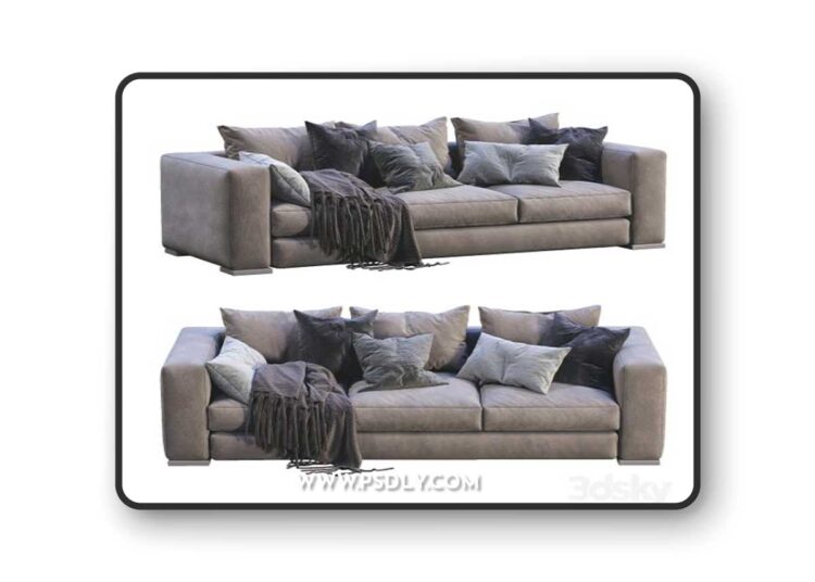 Sofa arthur by jesse 3D Model