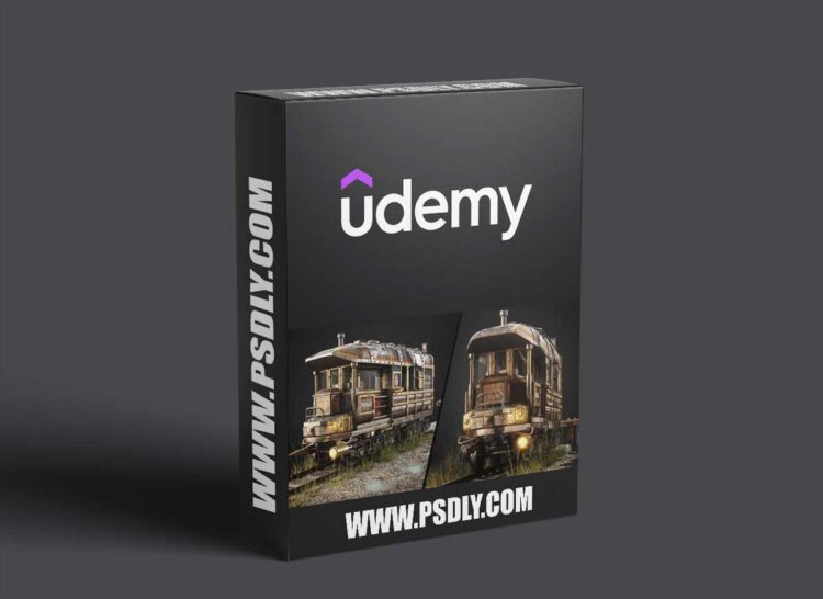 Udemy - Mastering 3D: Modeling, Unwrapping, and Texturing a Train