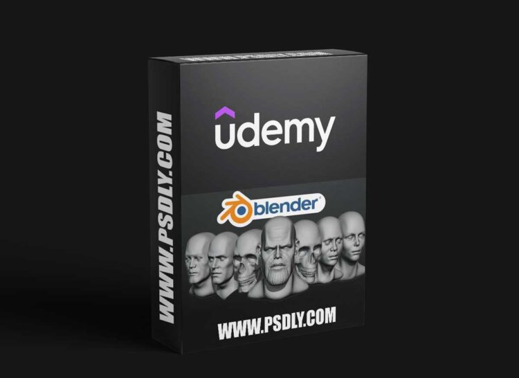 Udemy - Noob's Guide to Head sculpting in Blender