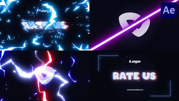 Videohive Energy Glitch Logo for After Effects 53492077