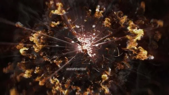 Videohive Fast Fire Logo Reveal 53052334