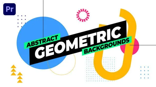 Videohive Geometric Backgrounds 53238352