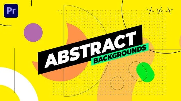Videohive Geometric Colorful Backgrounds 53393187