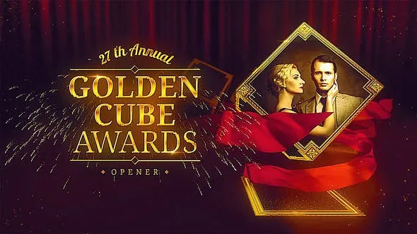 Videohive Golden Cube - Awards Pack 11292968