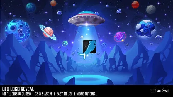 Videohive Ufo Logo Reveal 53060306