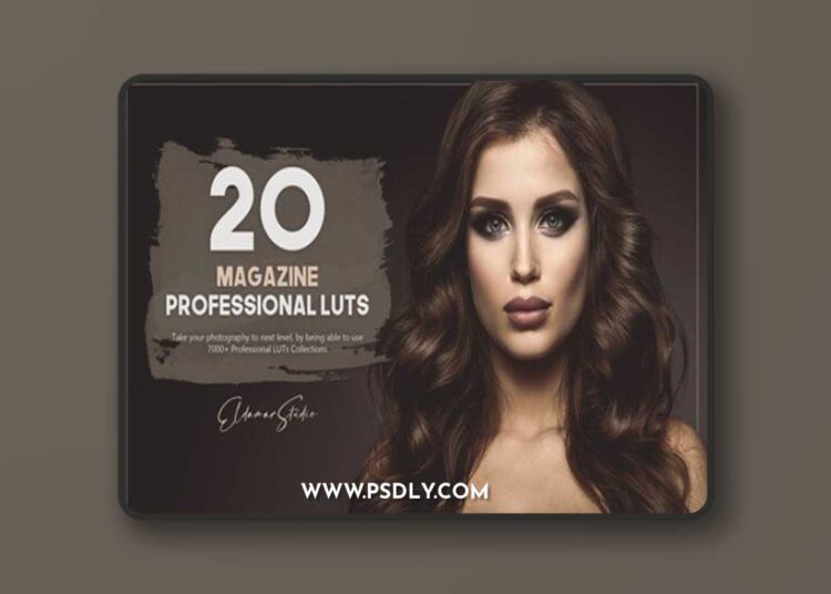 20 Magazine LUTs Pack F6U48PW