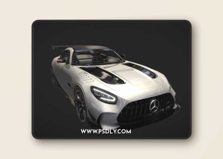 AMG GT Black Series 2021 3D Model