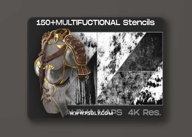 Artstation - Mels Mneyan - 150+ MULTIFUNCTIONAL STENCILS