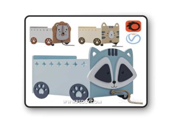 Baby Trolley 3D Model
