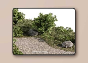 Backyard and Landscape Furniture environment - Set 46