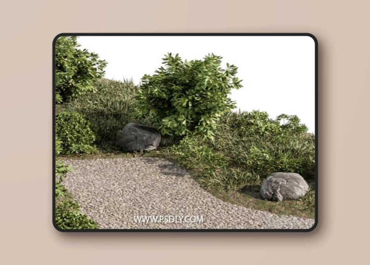Backyard and Landscape Furniture environment - Set 46