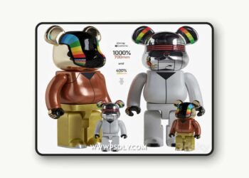 Bearbrick / Daft Punk Discovery