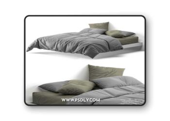 Bed linen 1 3D Model