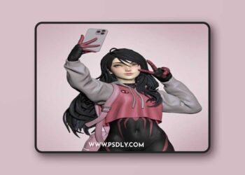 Ca 3d Studios – Spidergirl – 3D Print Model