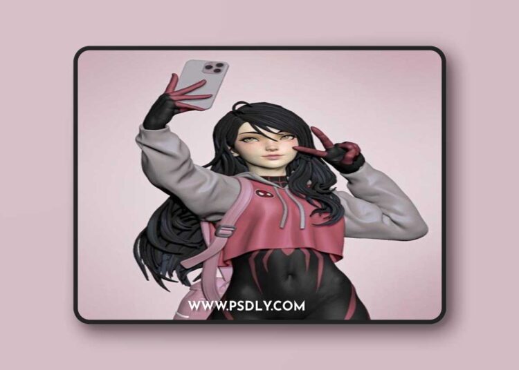 Ca 3d Studios – Spidergirl – 3D Print Model