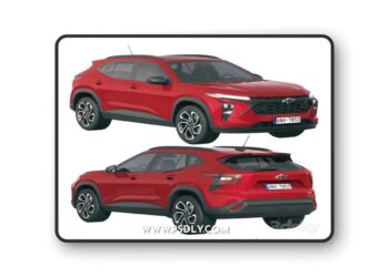 Chevrolet Trax RS 2024 3D Model