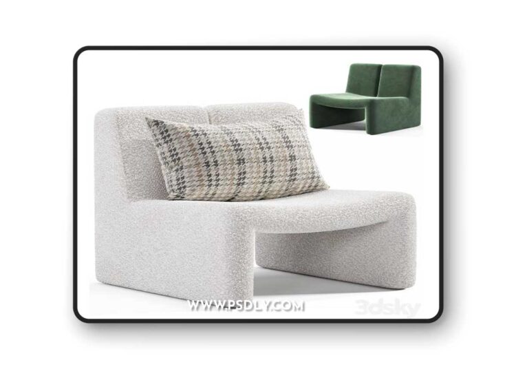 Dario-Green-Boucle-Accent-Chair-By-CB2