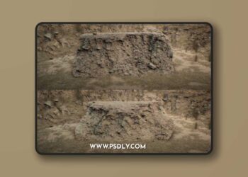 Desert Embankments – Photoscan Vol 4