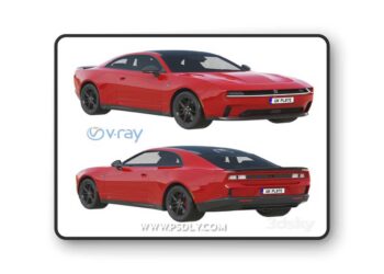 Dodge Charger Daytona 3D Model
