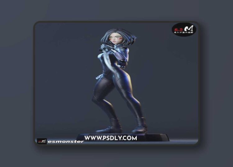 E.S Monster – Alita Battle Angel – 3D Print Model