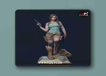 E.S Monster – Lara Croft – 3D Print Model