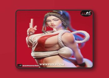 E.S Monster – Mai Shiranui KOF – 3D Print Model
