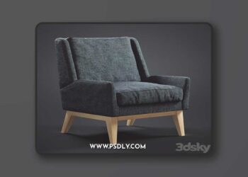 Frankie Chair 3D Model