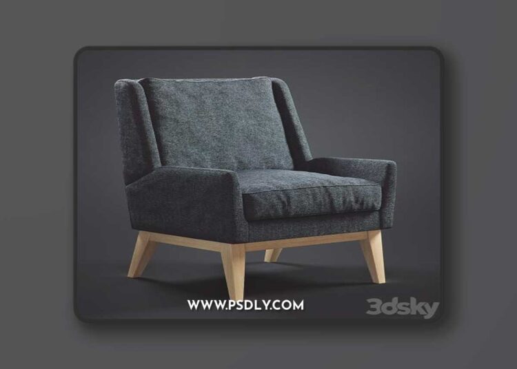 Frankie Chair 3D Model