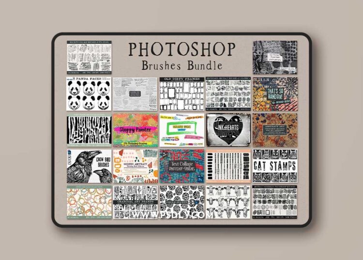 Huge Photoshop Brush Bundle