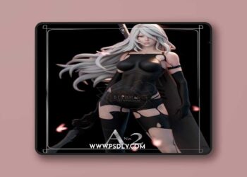 Hybris Studios – A2 – NieR – 3D Print Model