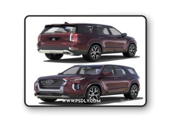 Hyundai Palisade 2018 3D Models