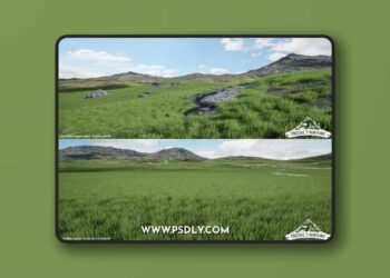 Interactive Open World Foliage 3D Model