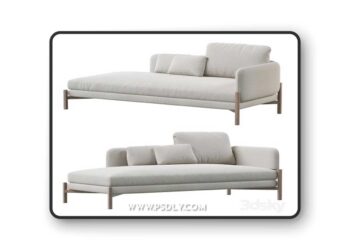 JULES (chaiselongue) 3D Model