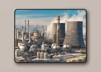 KitBash3D - Refineries