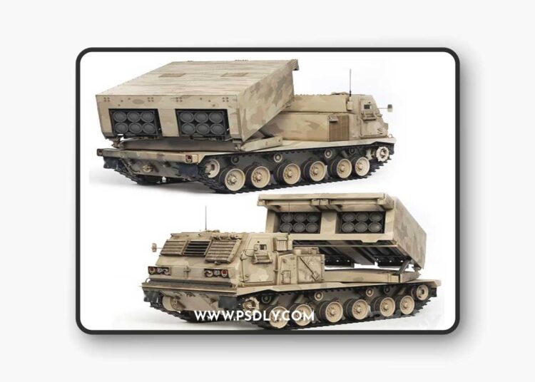 MLRS M270 A1 1998 3D Model