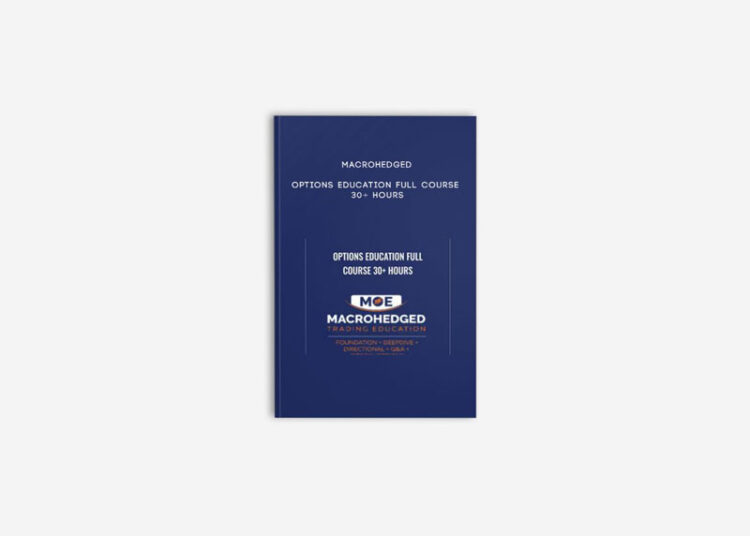Macrohedged – Options Education FULL Course 30 Hours