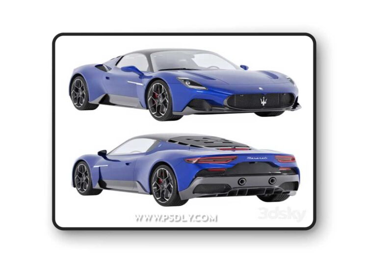 Maserati MC20 3D Model