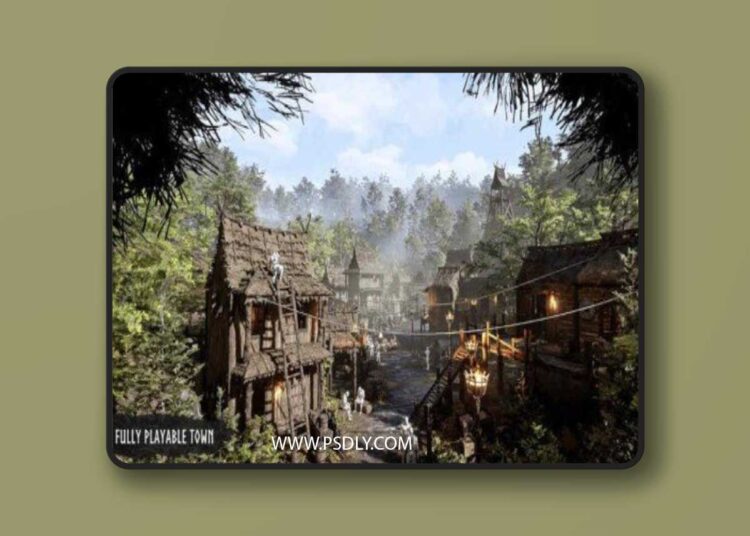 Modular Medieval Village