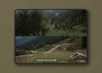 Mountain Grassland Landscape Environment