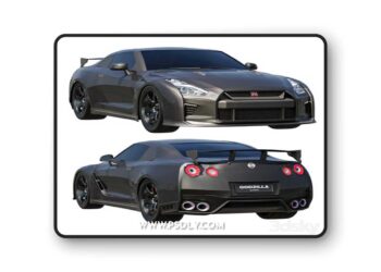 Nissan GTR R35 Godzilla 3D Model