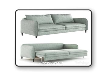 OM Sofa Randy 3D Model