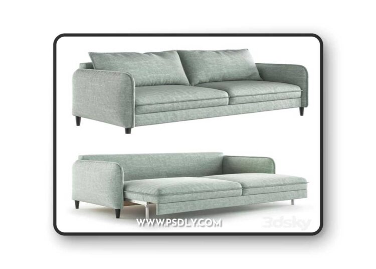 OM Sofa Randy 3D Model