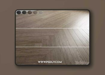 Oak Floor 061 3D Model